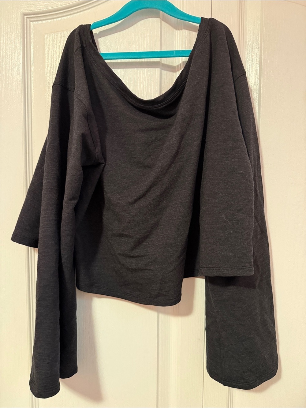 lululemon athletica Black Cropped Long-Sleeve Top-Show Your Depth Long Sleeve - Picture 8 of 8